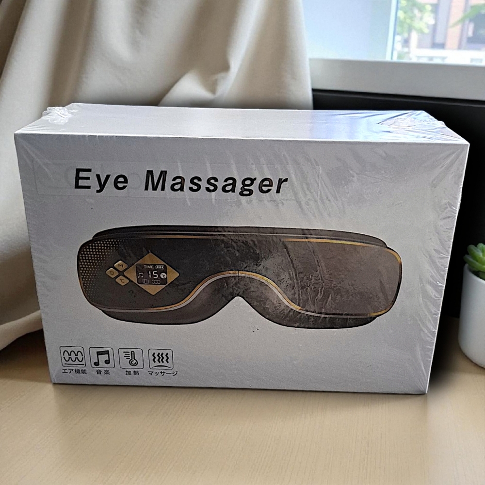 GALOPAR Eye Massager with Heat, Air Pressure & Bluetooth Music – NEW